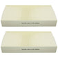 Qty 2: Cab Air Filter Fits John Deere Replaces AF26357