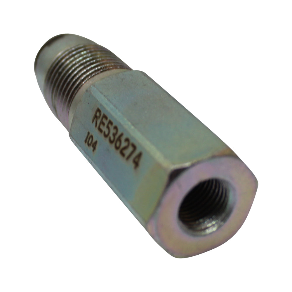 RE536274 Rail Fuel Injection Pressure Relief Valve Fits John Deere