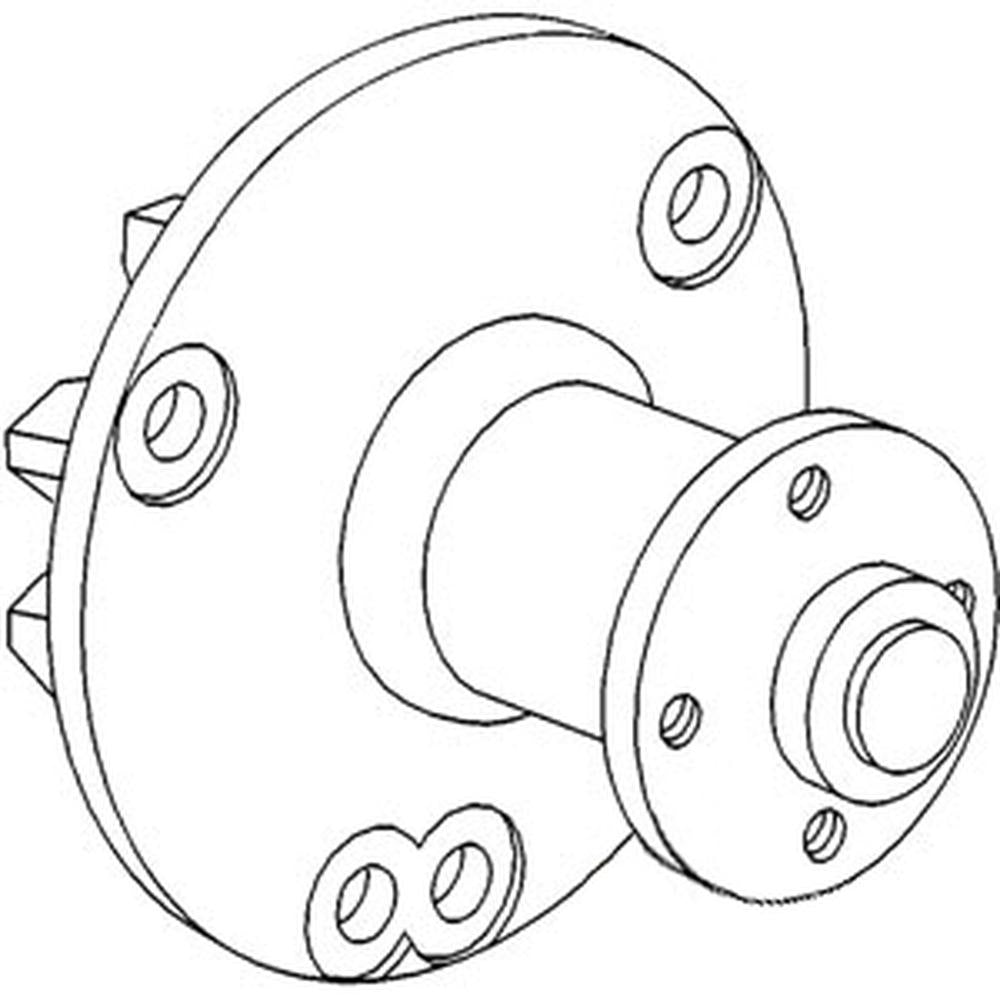 Water Pump A146584 Fits Case 584D 585C 585D 586 586C 586D 630 950 W11 W5 W5A
