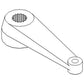A147121 Steering Arm Right Hand Fits Case 2090 2290 2294 2390 2590 Tractors