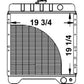 WN-A172038-PEX Radiator Fits Case 580 580K 580K-I 580K-III 580SK