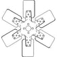 6 Blade Fan Fits Case IH Fits International Harvester 480