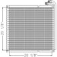 WN-A184084-PEX Hydraulic, Oil Cooler Fits International/CaseIH 1835C 1838 1840