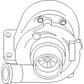 TURBOCHARGER Fits International TRACTOR 1586D 3388 DT-436 A44052 409570-9016 NEW