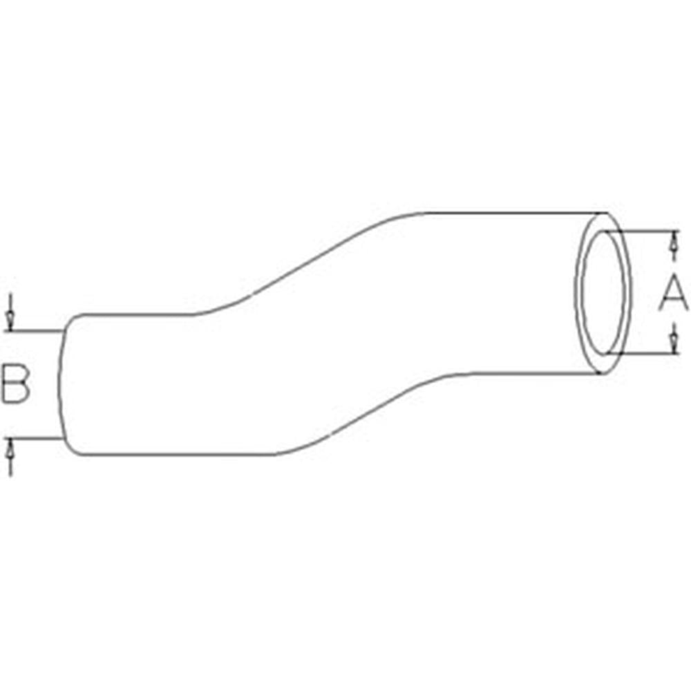 NEW Bypass Hose A34438 Fits Case 1030
