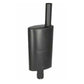 Muffler - Black Fits Case 580C 580D 480D 480C 584D 480LL 586D 480B 580SD 580B