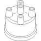 70925C1 Distributer Cap Fits Case/International Harvester