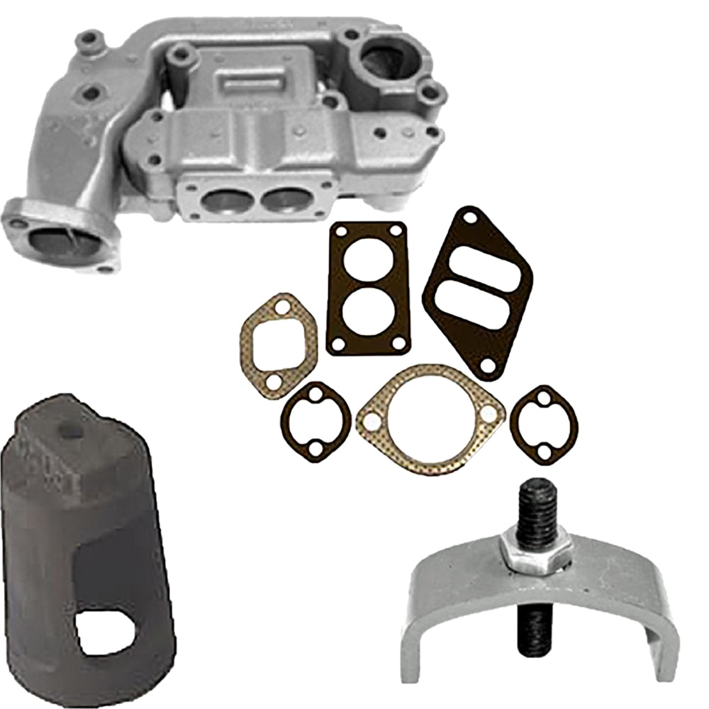 Intake & Exhaust Manifold Set Fits John Deere 60 620 630 A4641R AA7300R A4642R