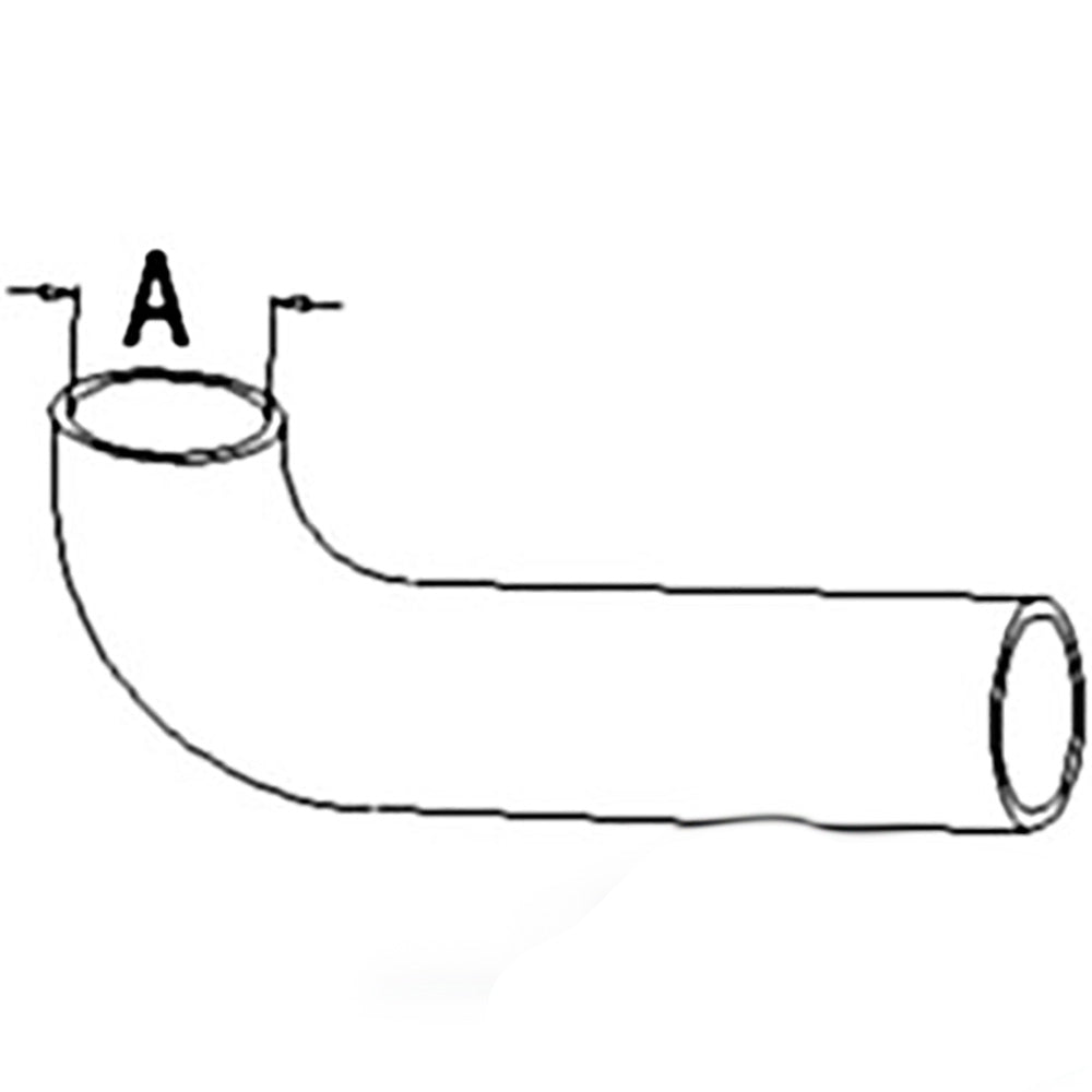 A63727 Upper Radiator Hose Fits Case/International Harvester