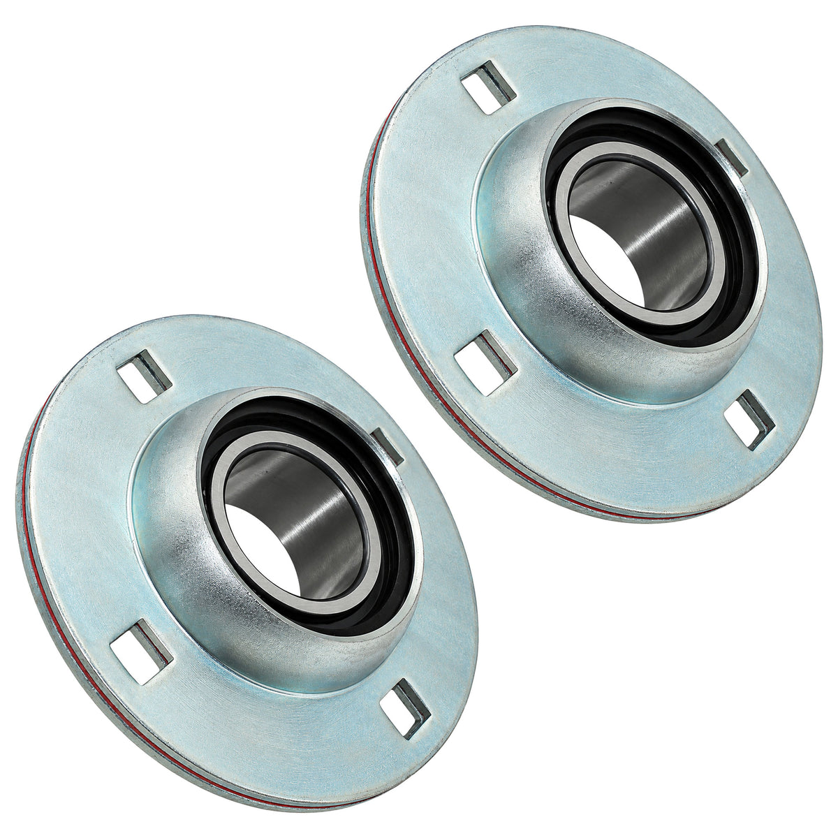 Qty 2: Bearing Kit w/ Flanges & Gaskets Fits Great Plains