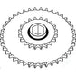 AE39652 New Lower Drive Roll Fits John Deere 330 335 375 385 430 435 530 535