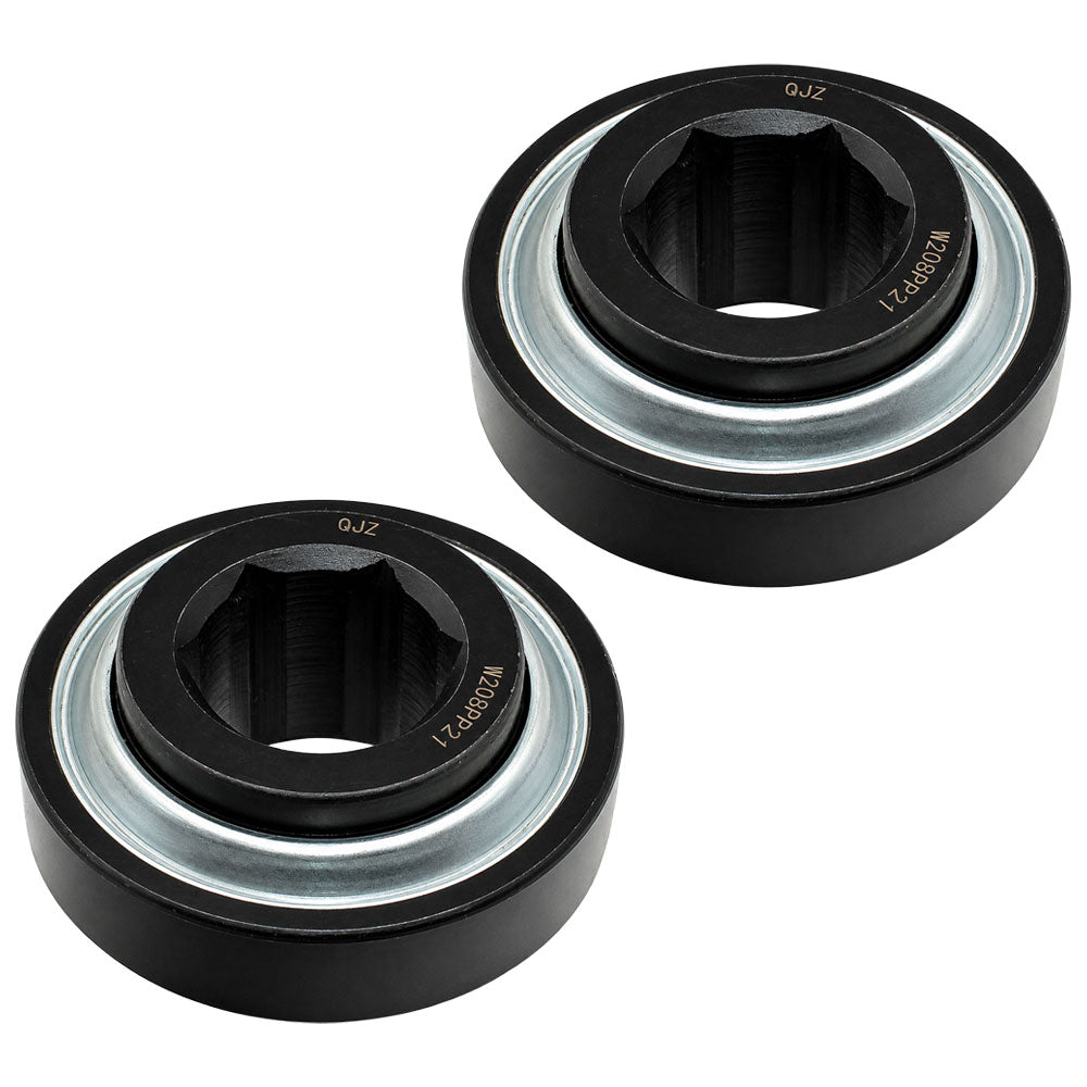 AE46606 Qty 2: Hex Bore Cylindrical Disc Bearing  Fits John Deere 330 335 375
