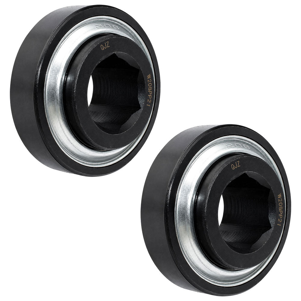 AE46606 Qty 2: Hex Bore Cylindrical Disc Bearing  Fits John Deere 330 335 375