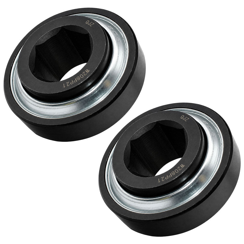 AE46606 Qty 2: Hex Bore Cylindrical Disc Bearing  Fits John Deere 330 335 375