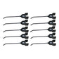 (10) Rubber Mounted Rake Teeth AE24953 AE47389 Fits John Deere 650 640 660 662