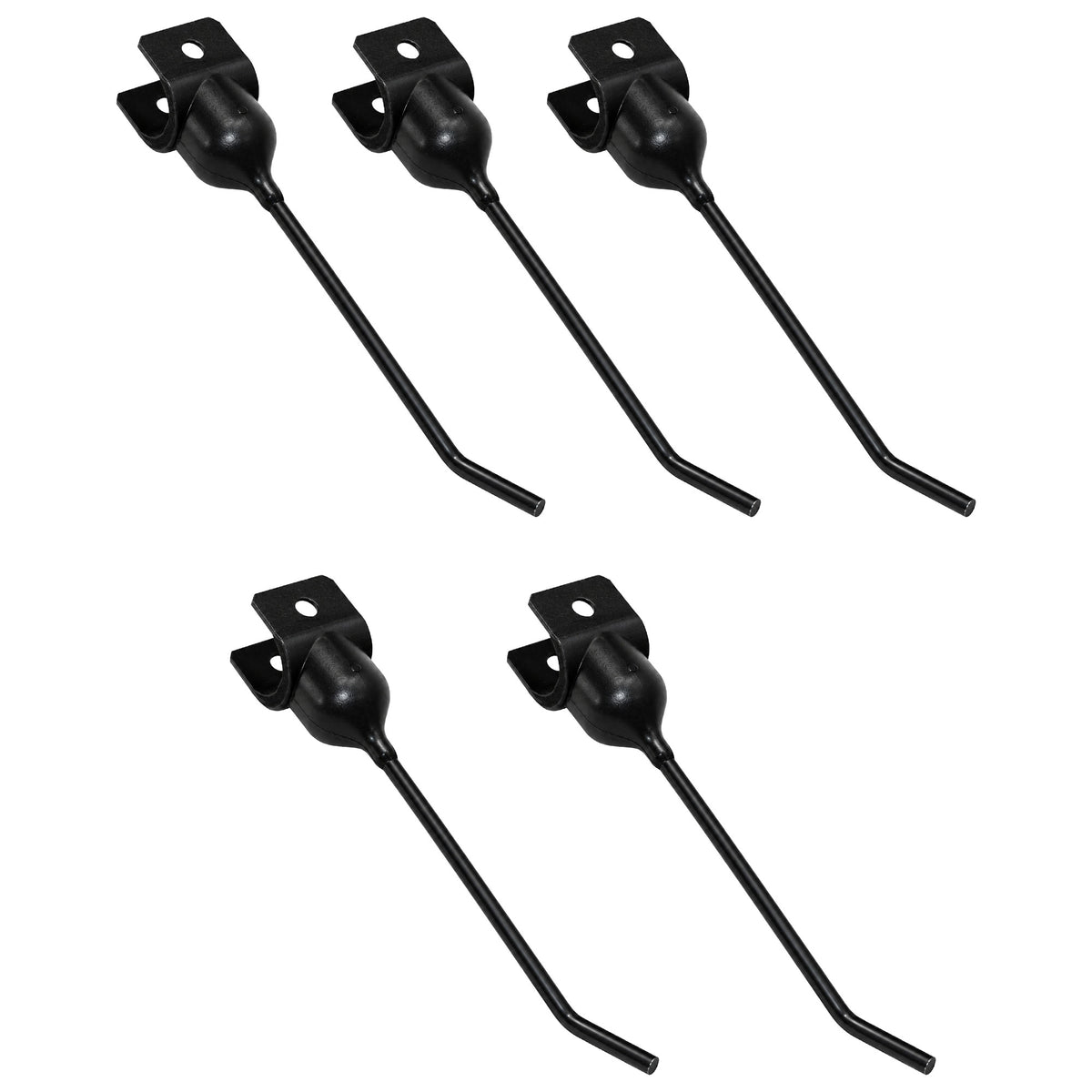 Qty 5: Rubber Mount Rake Tooth Fits John Deere Replaces 96R4