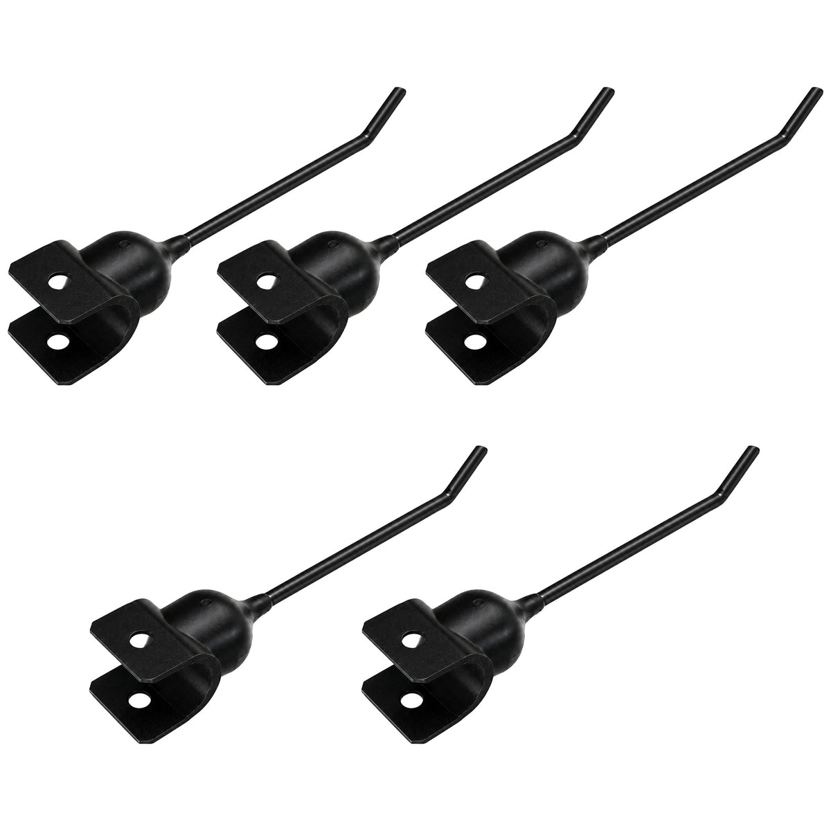 Qty 5: Rubber Mount Rake Tooth Fits John Deere Replaces 96R4