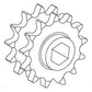 AE74597 New 13 Tooth 80 Chain Double Drive Sprocket Fits John Deere 468 468S 568