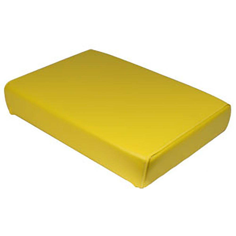 AF3270R Yellow Bottom Seat Cushion w/ Wood Base Fits John Deere