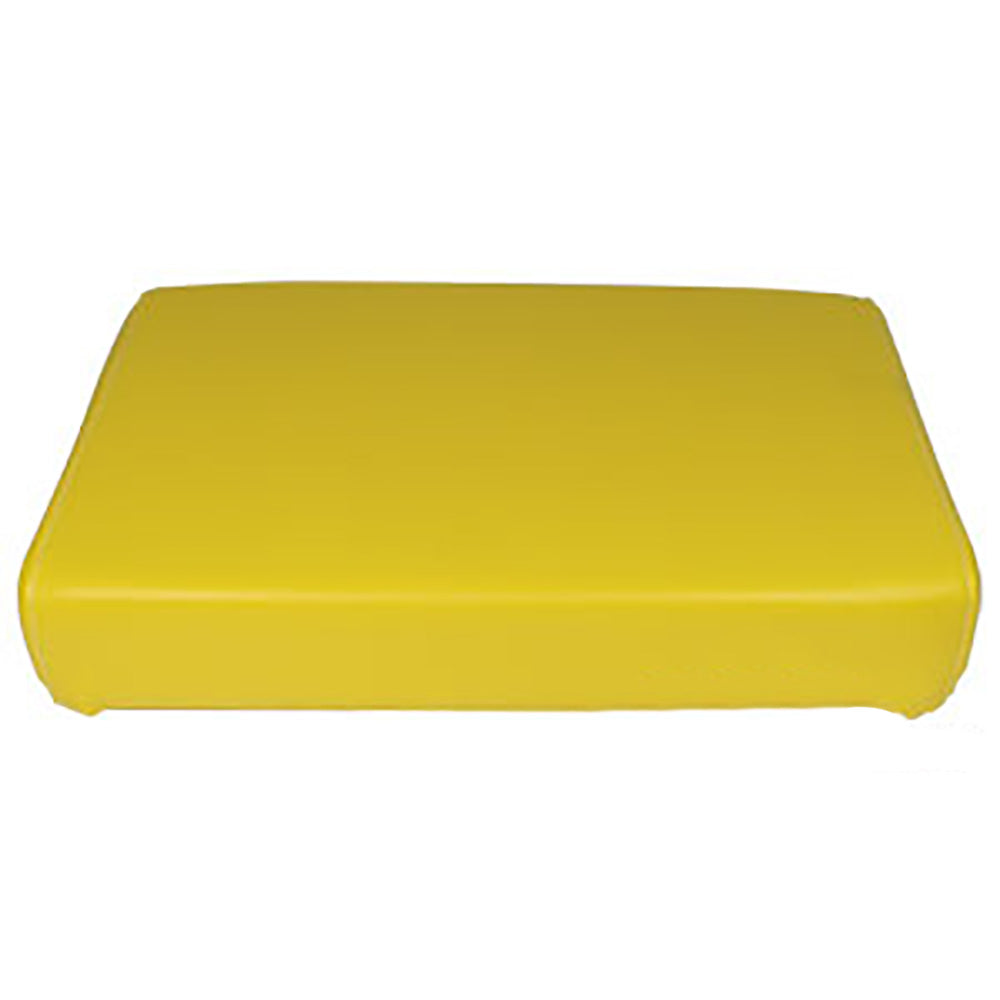 AF3270R Yellow Bottom Seat Cushion w/ Wood Base Fits John Deere