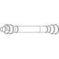 Cornhead PTO Drive Shaft Fits John Deere AH220096