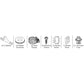 AH500 16,000 Btu Auxiliary Heater- 10 x 10 x 4 - 12 Volt