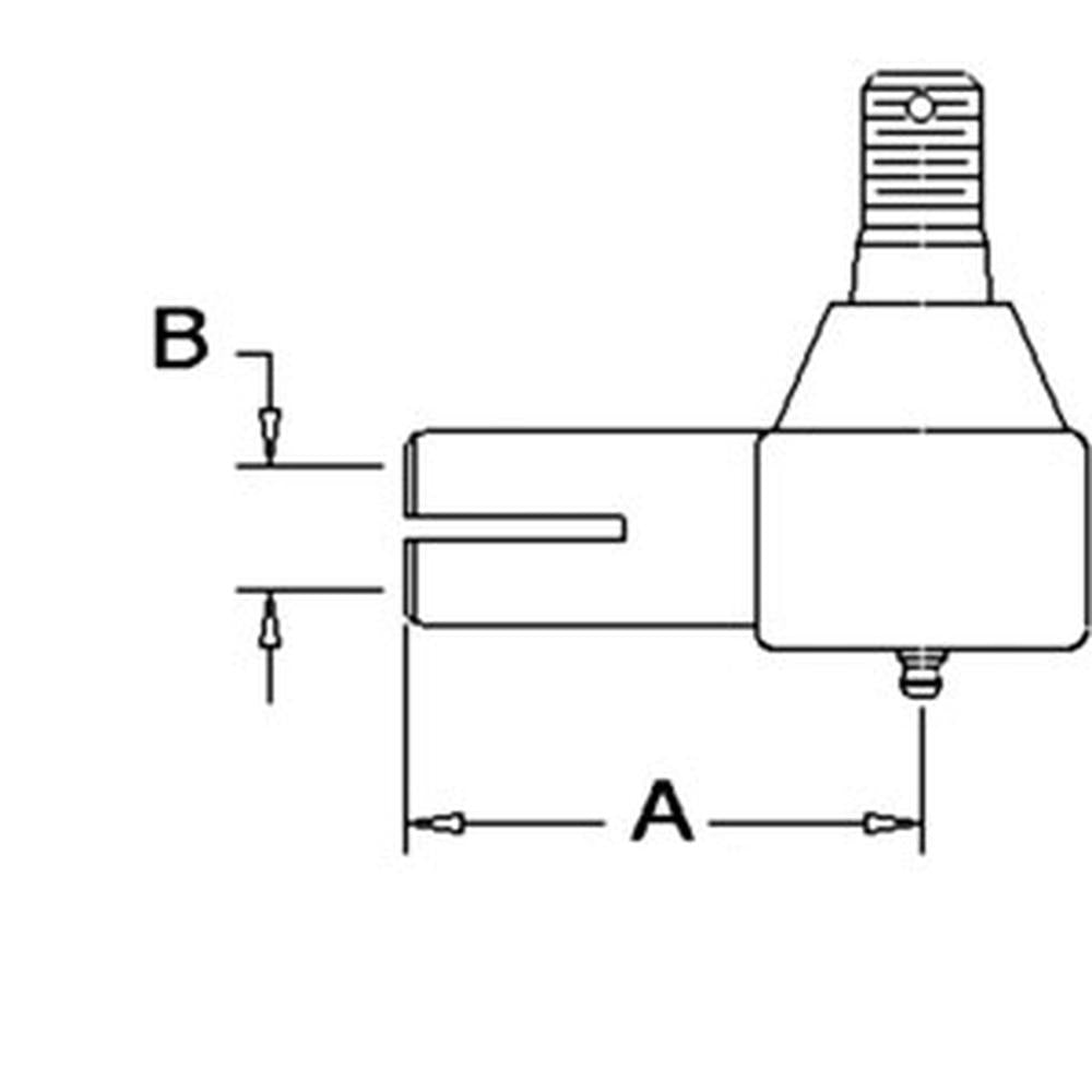 Tie Rod End Fits 1050 3300 4400 4420 484 5200 5400 5420 5440 5460 5720 5730 5820