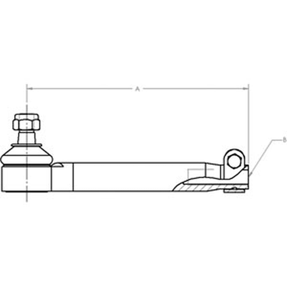 Tie Rod Fits John Deere Replaces S.07822