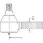Short Threaded Tie Rod Fits John Deere Replaces 1404-1044