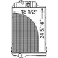 WN-AL37566-PEX Radiator Fits John Deere 2940 2950 3040 3140