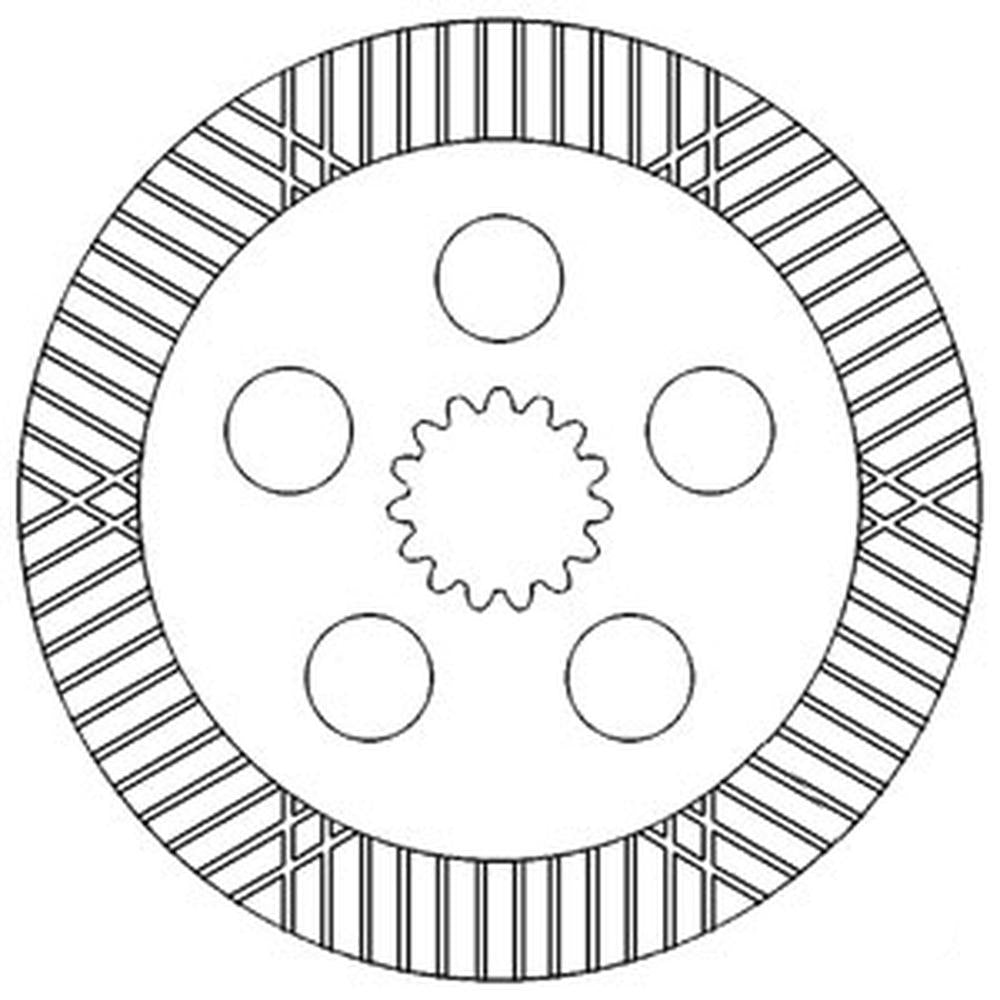 Brake Disc Fits John Deere Fits JD 2940, 2941, 2950, 2955, 3030, 3040, 3050, 313