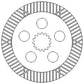 AL38236 Brake Disc Fits John Deere 1130 1630 1640 2030 2040 2140 ++ Tractors