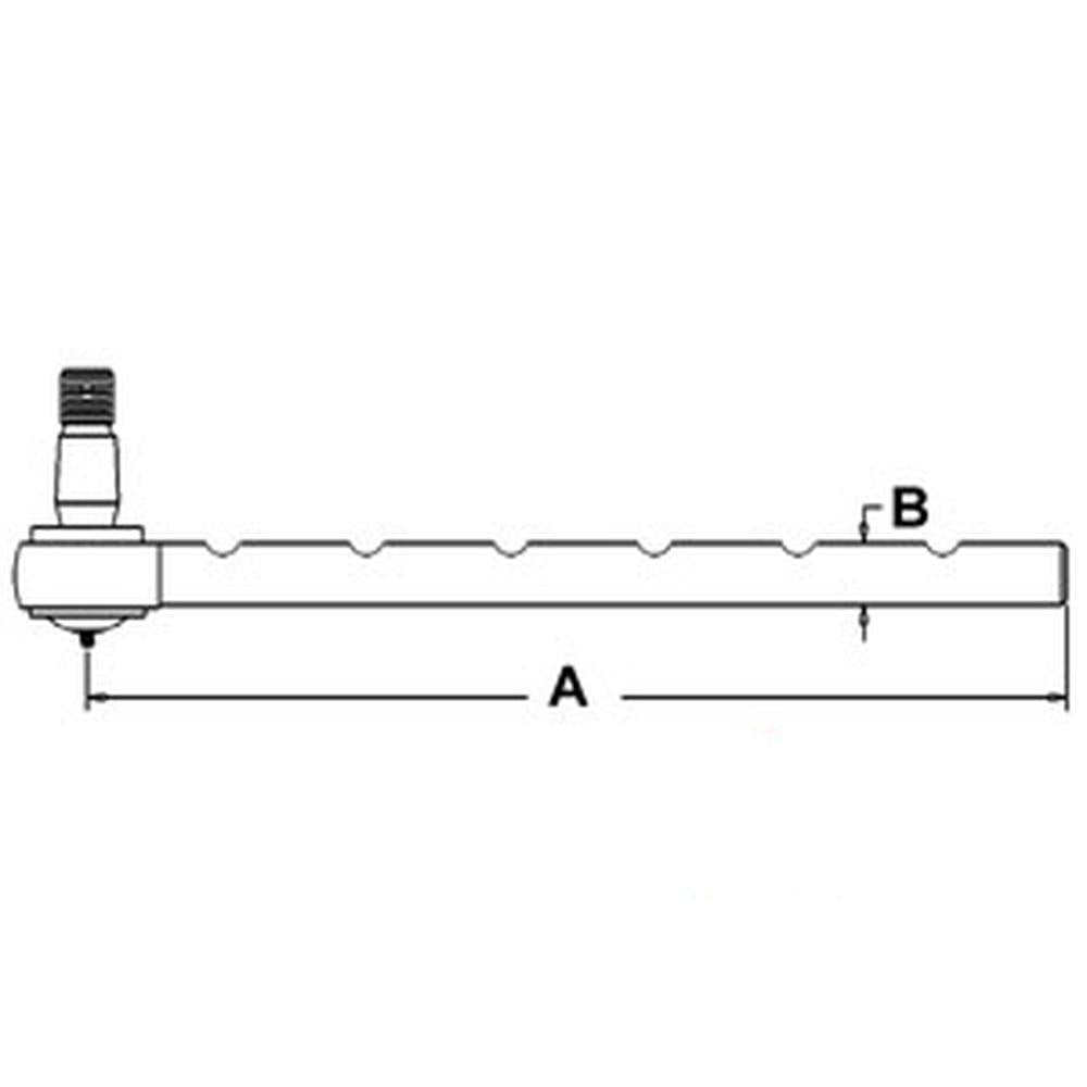 Tie Rod Fits John Deere Replaces AL110130