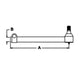 WN-AL39319-PEX Tie Rod, Outer Fits John Deere 1550 1640 2040 2040S 1750 1850