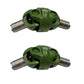 Qty 2: Yoke Assemblies Fits Case/International Harvester Replaces 133700420736