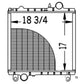 Radiator Fits John Deere 1950 1950N 1550 1750 1850 1850N 2155 2355N 1850 AL67563