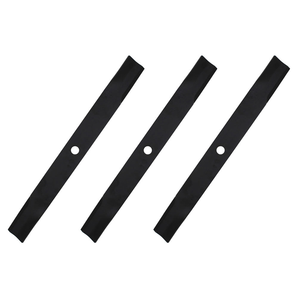 Set of 3 Replacement 72"Mower Blades Fits John Deere M141786 955 855 4310 4210