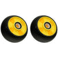 QTY 2: Yellow Deck Gage Wheel
 Fits John Deere Replaces AM115488
