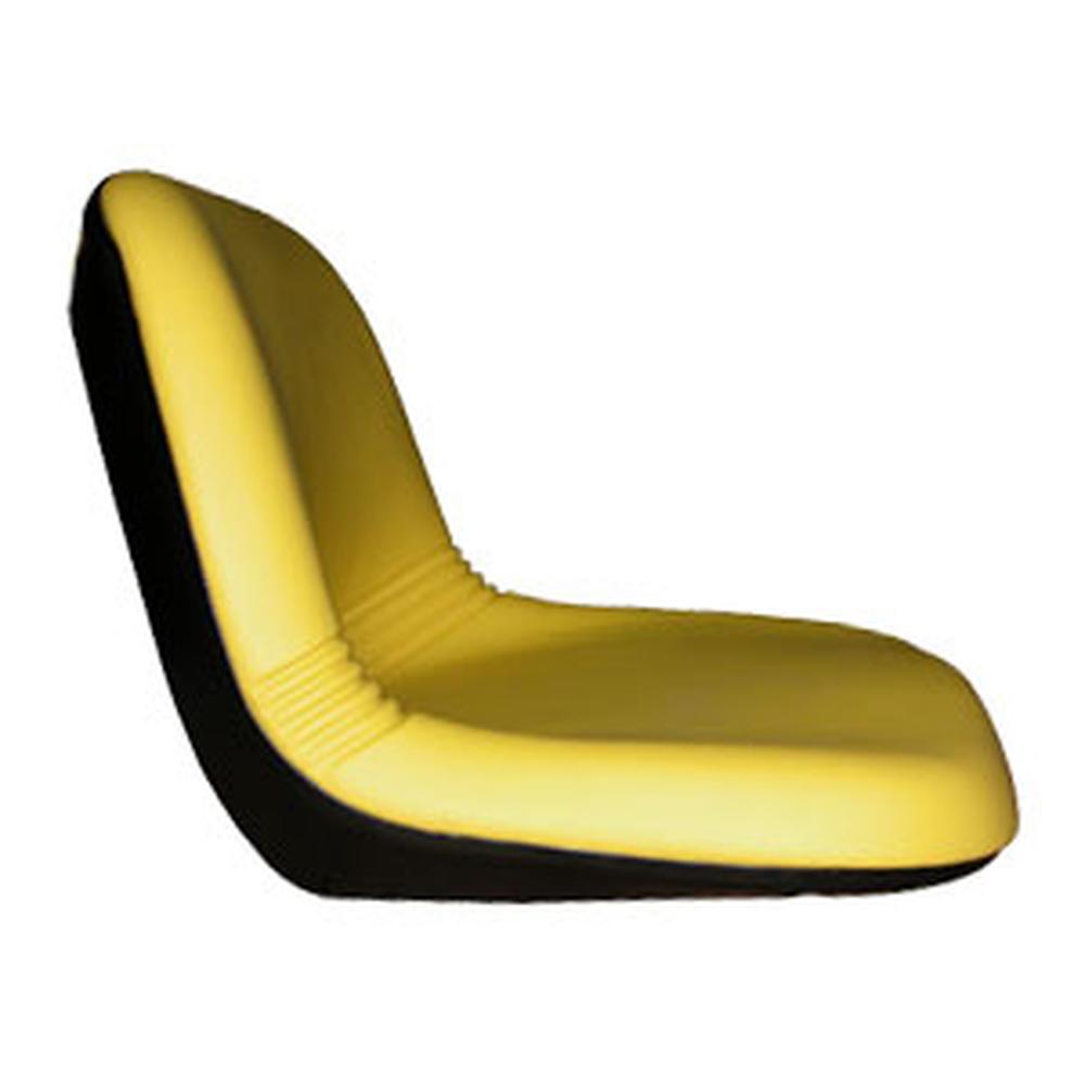 Yellow High Back Seat Fits John Deere Replaces ST49
