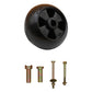 Deck Wheel Kit Fits John Deere AM116299, AM133602, M111489, M125172 Lawnmower