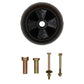 Deck Wheel Kit Fits John Deere AM116299, AM133602, M111489, M125172 Lawnmower