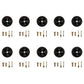 AM-116299 Qty 10: Deck Wheel Kit
 Fits John Deere 130 140 160 165 170 175 180