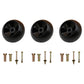 3 Pack Anti Scalp 48" 38" Deck Wheels Roller Fits John Deere AM116299 (10250)