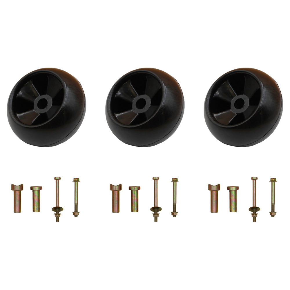 AM116299_x3 Qty 3: Deck Wheel Kit Fits Husqvarna CTH202T 96061031200