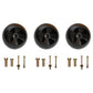 3 Pack Anti Scalp 48" 38" Deck Wheels Roller Fits John Deere AM116299 (10250)