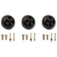 3 Pack Anti Scalp 48" 38" Deck Wheels Roller Fits John Deere AM116299 (10250)