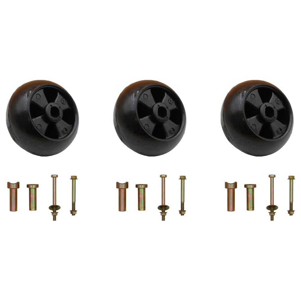 AM116299_x3 Qty 3: Deck Wheel Kit Fits Husqvarna CTH202T 96061031200