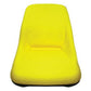 AM126865 Seat High Back Yellow Fits John Deere LTR155 LTR166 LT133 LT155 LT166