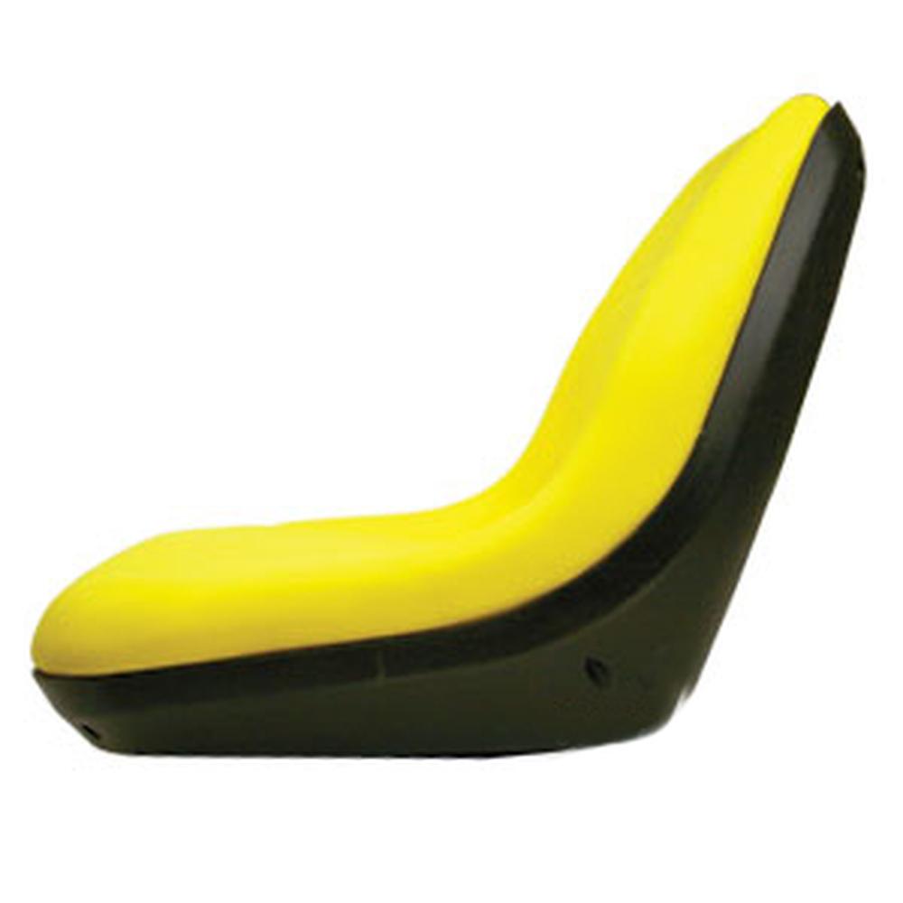 AM126865 Seat High Back Yellow Fits John Deere LTR155 LTR166 LT133 LT155 LT166