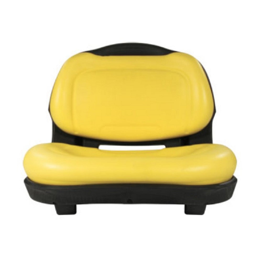 Yellow Seat Assembly Fits John Deere Replaces AM136044